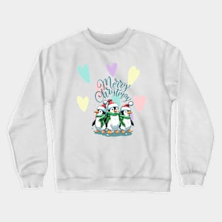 Retro Christmas Vibes Crewneck Sweatshirt